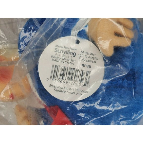 Vintage Schylling Washable Surface Roly Poly Sailor Classic Soft Felt Toy - Picture 11 of 11